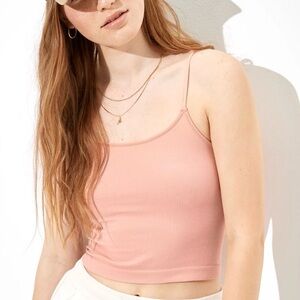American Eagle Outfitters Blush peach Crop Top